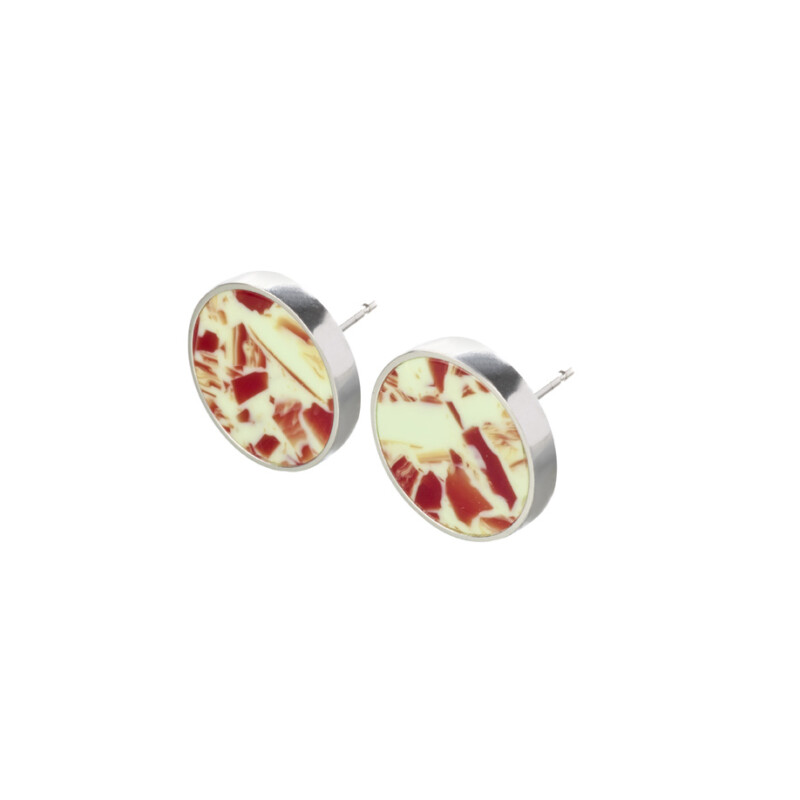 PrimaMateria-earring-disc-medium-redolive