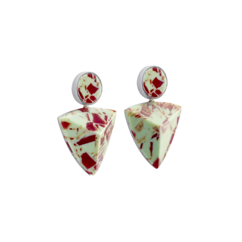 PrimaMateria-earring-trigon-small-redolive-redolive