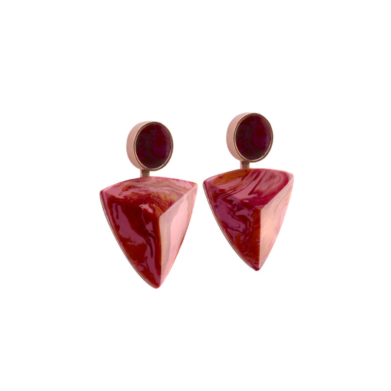 PrimaMateria-earring-trigon-small-sweetpea-plum